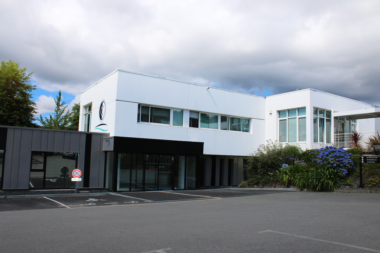 La clinique de l'océan à Quimper en Bretagne